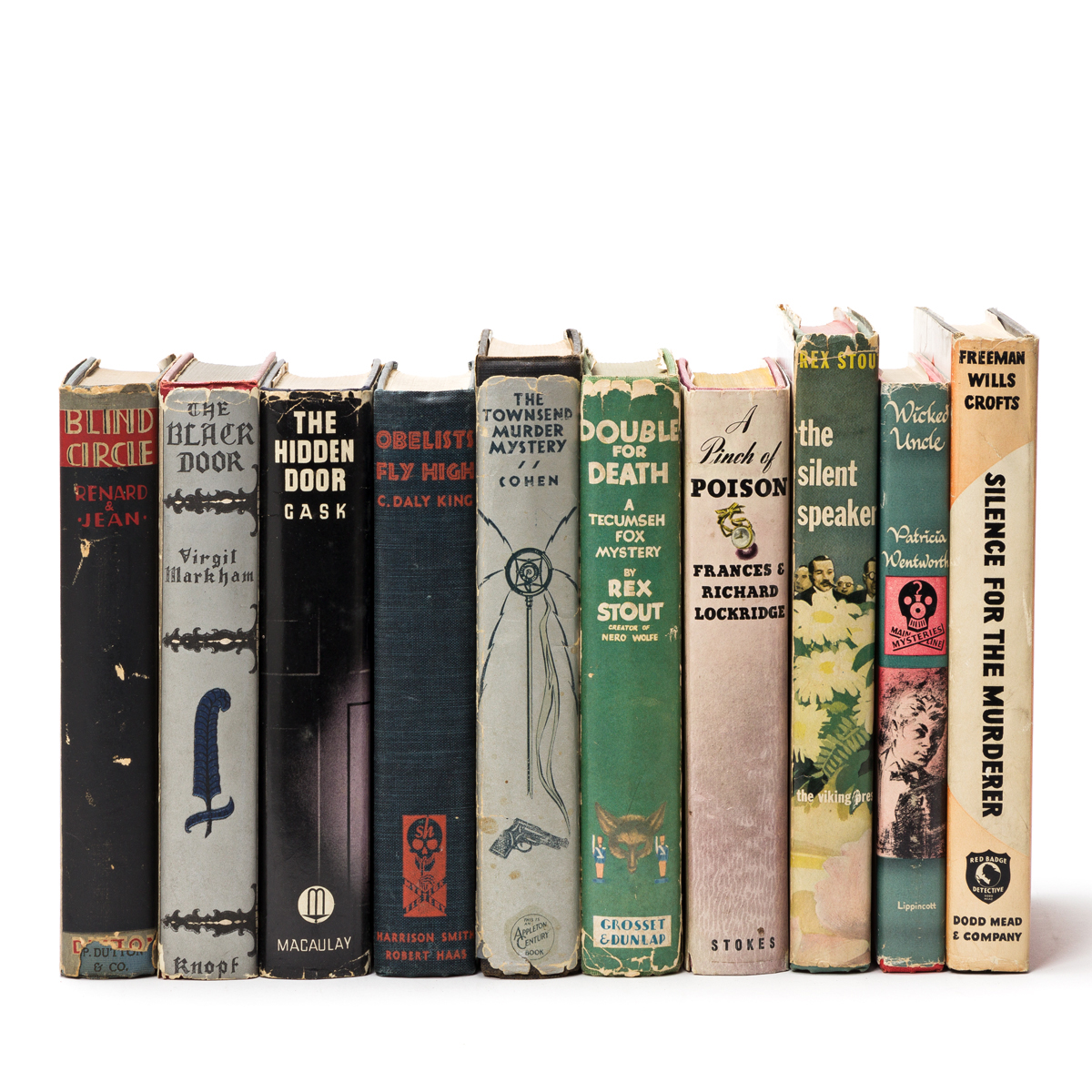 (MYSTERY and DETECTIVE FICTION.) Group of 10 Golden Age crime novels.